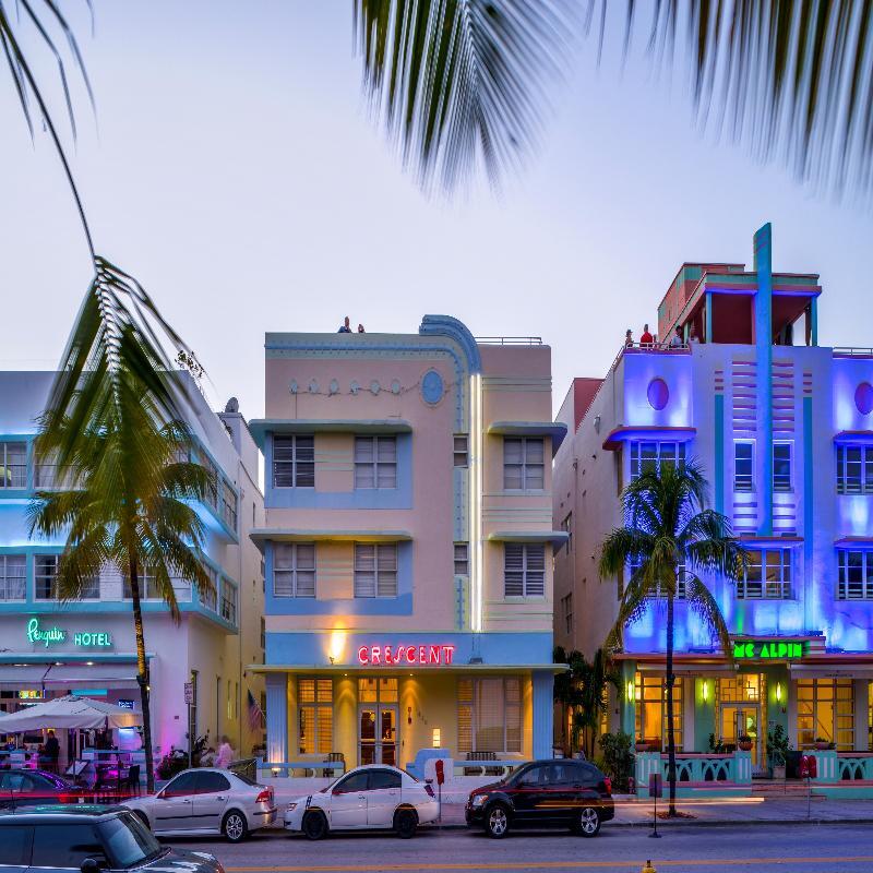 Hilton Vacation Club Crescent On South Beach Miami Miami Beach Exterior foto